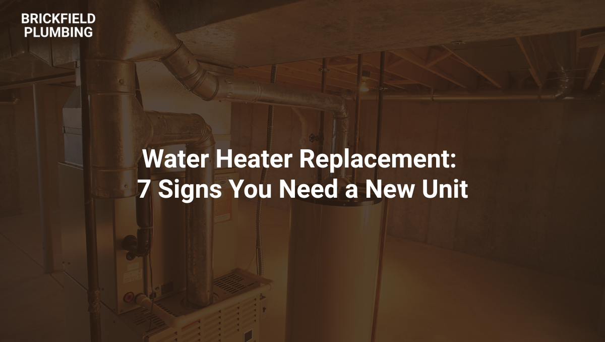 water heater replacement