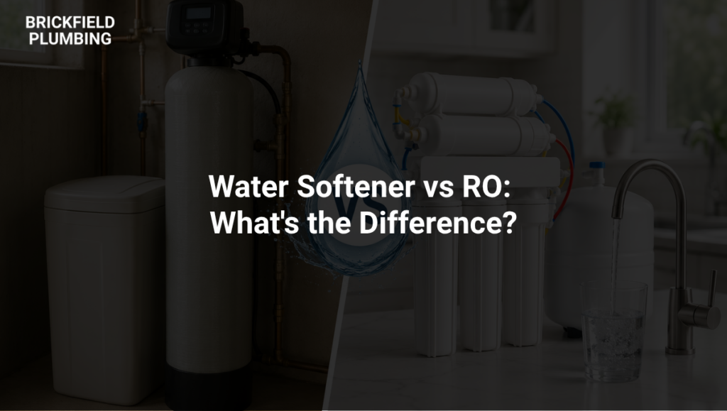 water softener vs ro