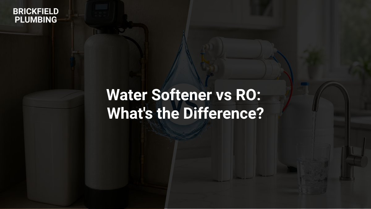 water softener vs ro